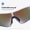 AORON Half Frame Polarized Sunglasses for Men Women Colorful Sport Driving Fishing Glasses Fashion Skiing Goggles