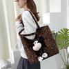 Mickey Maus Designer-Tragetasche aus Samt mit doppelten Schultergurten für den Weg zur Arbeit