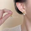 14K Gold-Plated Asymmetrical Cat Earrings for Women - Designer Animal Niche Jewelry