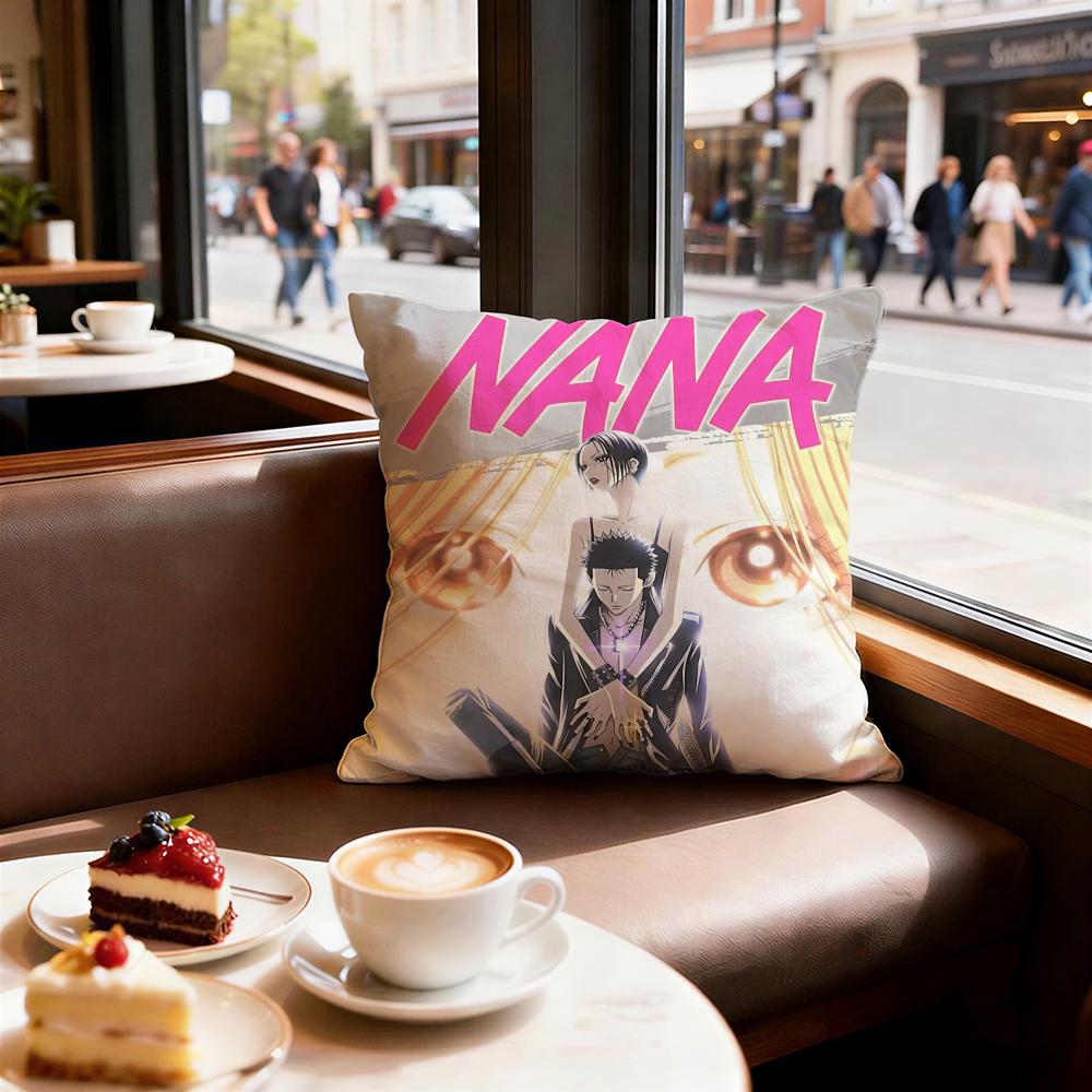 Anime NANA Cushion Cover Decorative Cushions Covers Cover Sofa X Pillow  Piece X X Pillowcase