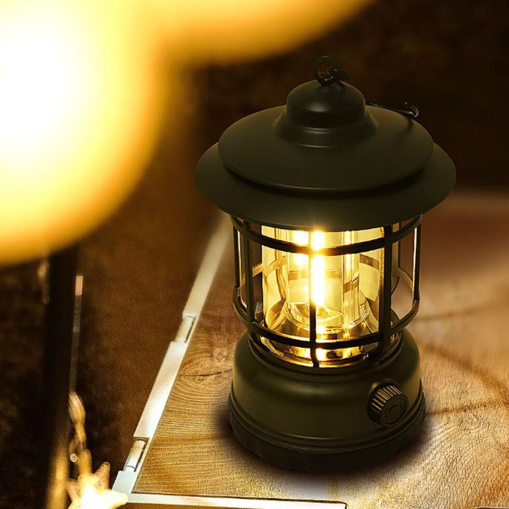 Rechargeable Camping Light Wear-resistant Fishing Lamp Table Lamp Atmosphere Light  Garden Lighting