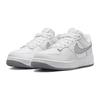 Nike Air Force 1 Unity GS Weiß Silber Kinder Sneaker Wolfsgrau Reinplatin DQ6029-102
