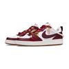Nike Court Borough 2 Wear Resistant And Lightweight Low Top Skateboard Shoes Women's Red IB4706-121(Team329-)