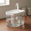 Circulating Feline Water Dispenser Nearly Quiet Pump Wireless Pet Drinking Dispenser for Small Dogs