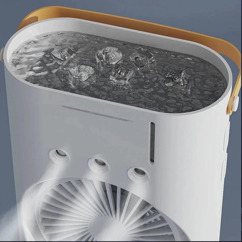 3-in-1 Lüfter Klimaanlage, Haushalts kleiner LED Luftkühler, tragbares Nachtlicht, Klimaanlagen Luftbefeuchter, Lüfter, Geschenk
