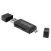 Card Reader USB 2.0 64G 2 in 1 Male Supporting OTG Memory Card Storage Card Reader for Smartphone