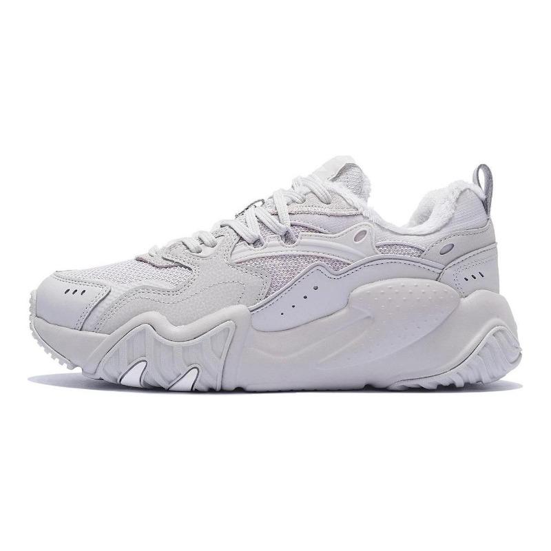 Li-Ning Cat Claw Lite Wntr Low Top Men Sports Casual Shoes Wind Chime Gray AGCS347-2 40