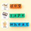 Dice Word Game with 40 Themed Cards 20 Letter Blocks Buzzer Challenge Develops Word Building Multiplayer