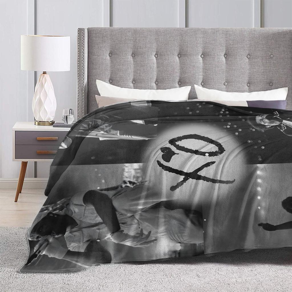 The Weeknds Super Soft Blankets Boy Girl Plush Bedding Throws Aesthetic Outdoor Flannel Bedspread Sofa Bed Cover