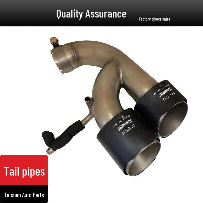 Carbon Fiber Quad Exhaust Tailpipe for Jaguar X-F Modification