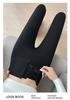 Women's High-Waist Shark Zipper Yoga Pants - Slimming, Hip-Lifting, Spring/Summer Wear