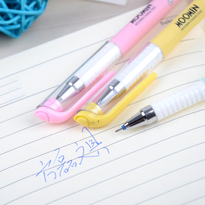13pcs Set Cute Gel Pen 0.5mm Erasable Washable Handle Erasable Pen Refill Rod Blue Black Ink School Office Writing Supply Tool