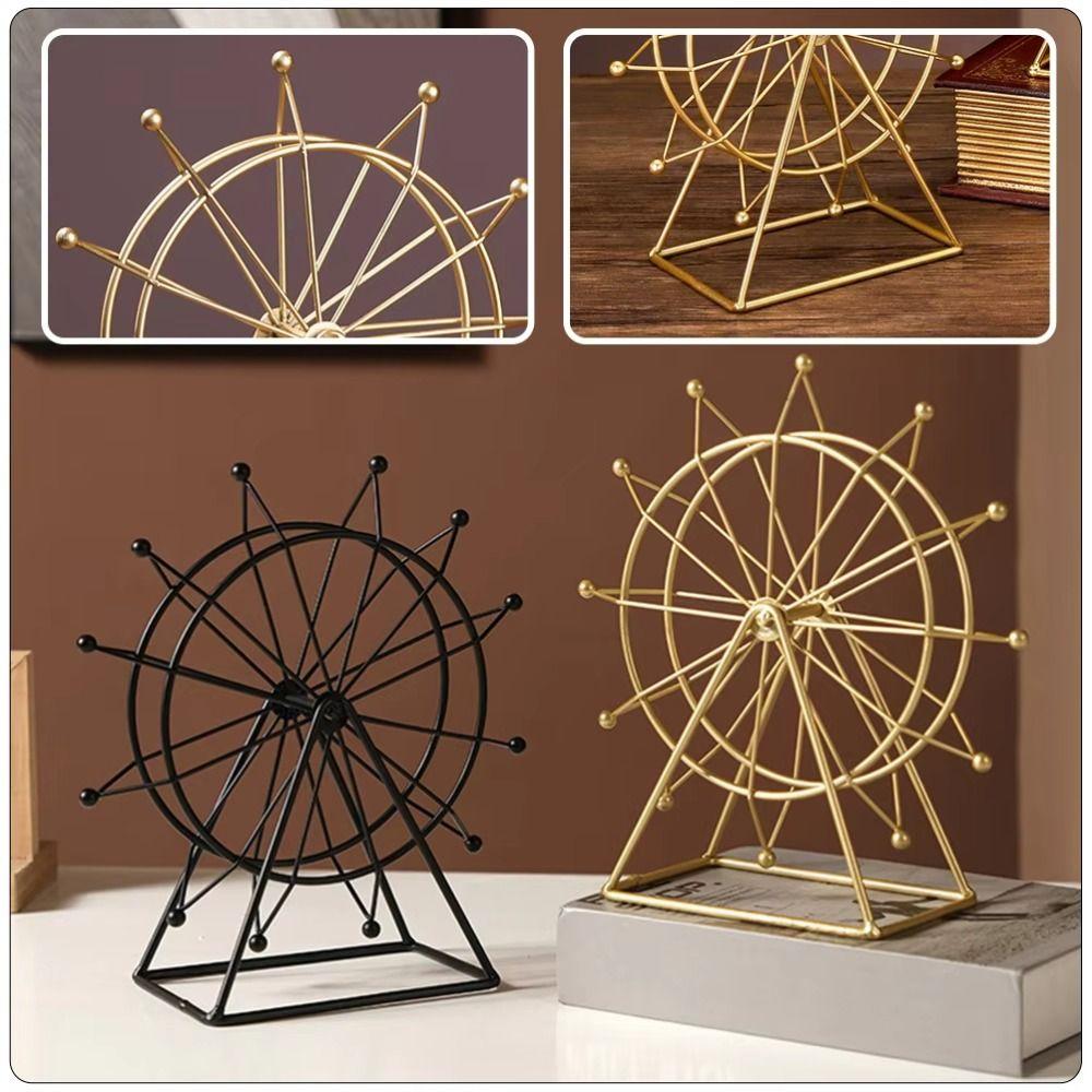 Collectible Ferris Wheel Model Handmad Ferris Wheel Table Decorations Children Toys