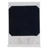 Solar Panel, 3.3W Monocrystalline Silicon Acrylic Portable Solar Panel with 24 High Conversion Efficiency, for Home School Tching