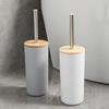 Standing Base Toilet Brush Set Long Handle Toilet Rim Cleaner Brush Bathroom Toilet Brush  Bathroom