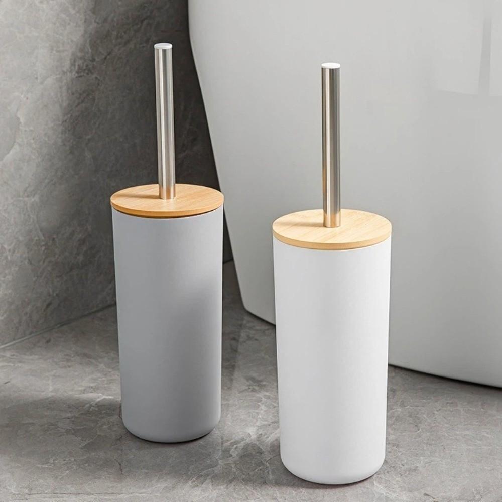 Standing Base Toilet Brush Set Long Handle Toilet Rim Cleaner Brush Bathroom Toilet Brush  Bathroom