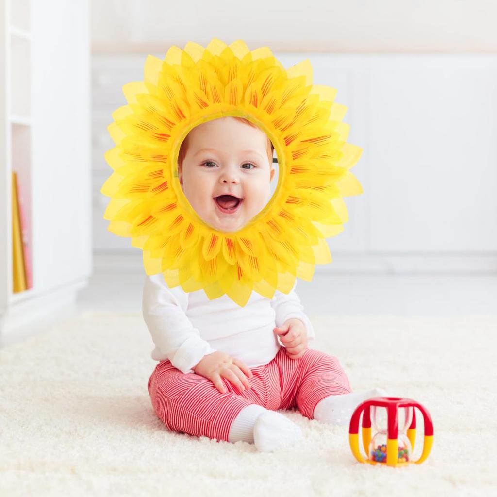Sunflower Headgear Set for Cosplay Halloween Flower Headgear for Halloween Costumes and Parties [ifundom] Kids, Hat, Costume,