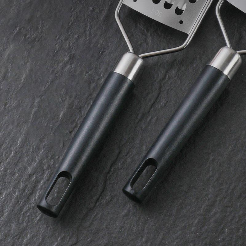 Multi-purpose Food Grater with Handle, Cheese Graters for Kitchen, Slicer for Vegetable Fruit and Chocolate, 304 Stainless Steel