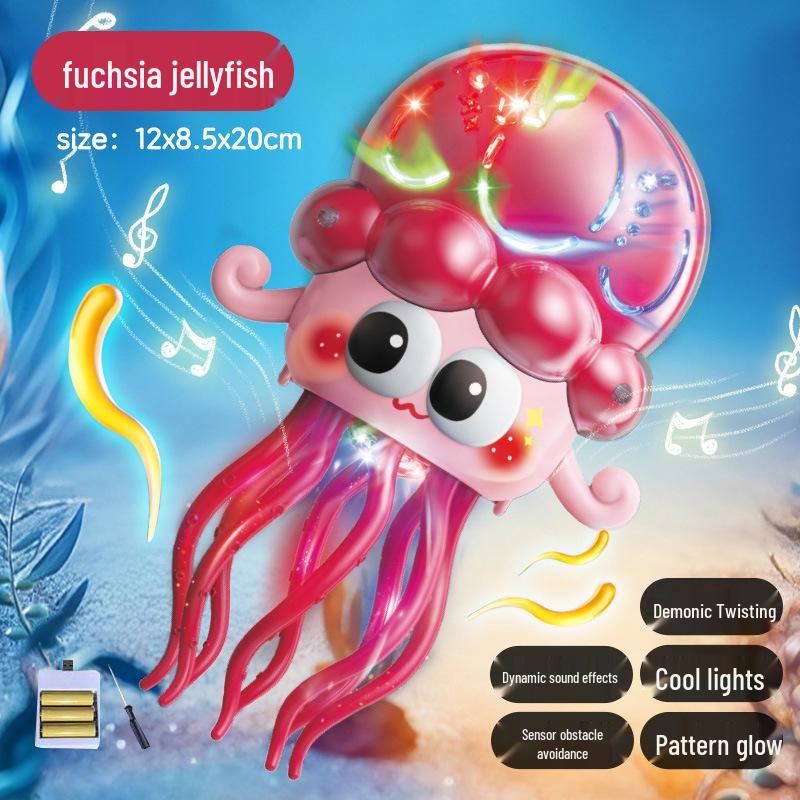 Electric Dancing Octopus Music Light Jellyfish Toy for Kids