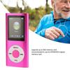 64GB MP3 Player, 1.8-inch Portable Digital Music Player with Voice Recording, FM Radio, 200mAh Battery, Easy To Carry, Rose
