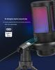 RGB USB Condenser Microphone Set for Gaming, Streaming, Singing & Recording with Noise Reduction.