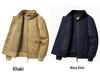 Men's MA-1 Pilot Jacket: Spring/Autumn Motorcycle Coat, Plus Size, Solid Color Military Flight Uniform