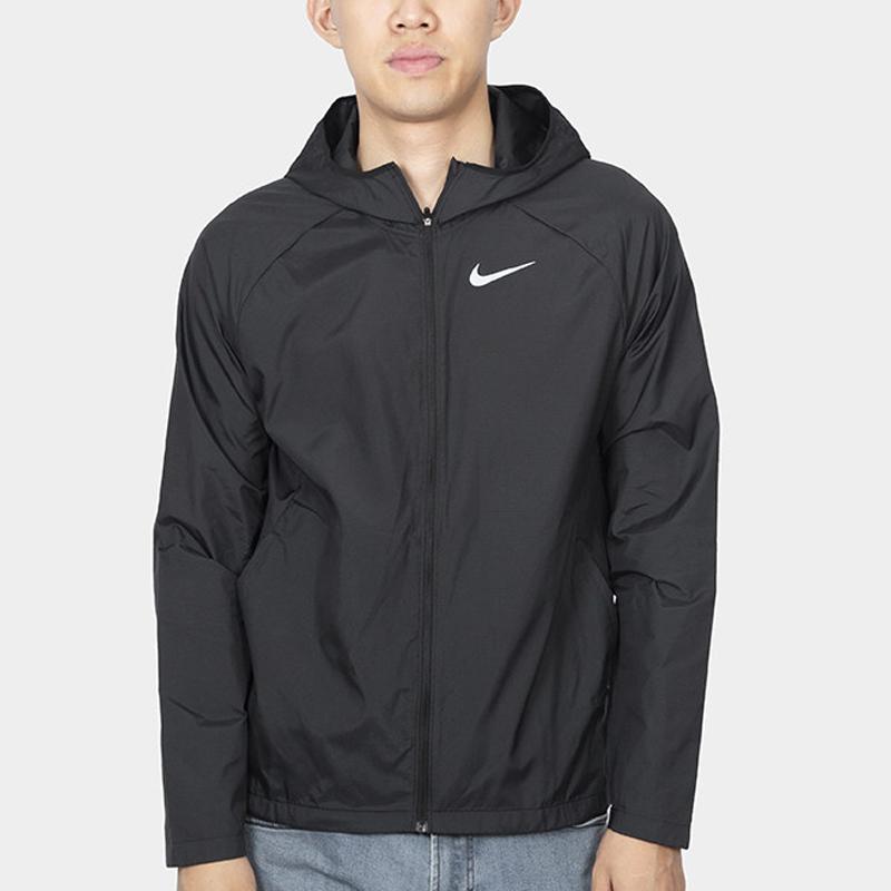 Nike Essential Sports Training Hooded Jacket Black CV7428-010