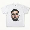 Bruno Fernandes Grafisch T-shirt – Voetbal Gesigneerd Streetwear Shirt – Premium Katoen Unisex T-shirt