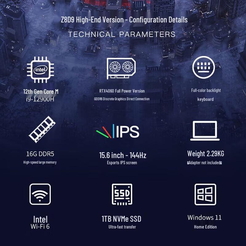 HASEE Zhanshen Z8D9 Gaming Laptop (CN version)