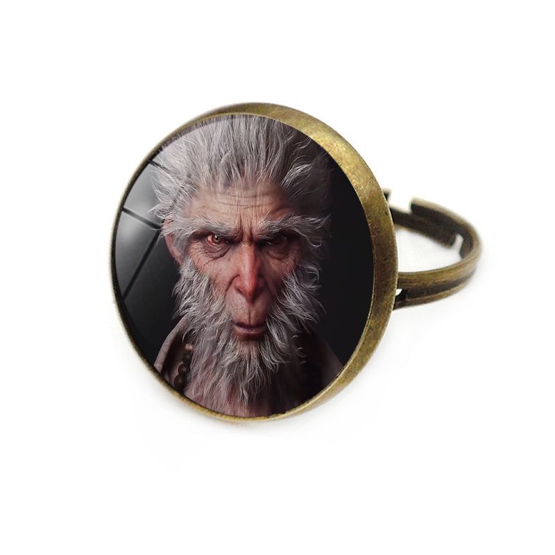 

Black Wukong Myth Ring Jewelry Accessories Decoration Game Gifts Peripheral Style 32