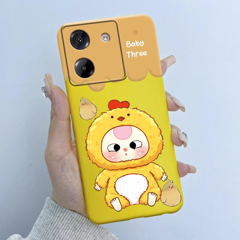 For Xiaomi Poco M7 Pro 5G Phone Case Fashion Flower Girl Design Soft Silicone TPU Back Housing for Poco M 7 Pro M7Pro 5g Covers