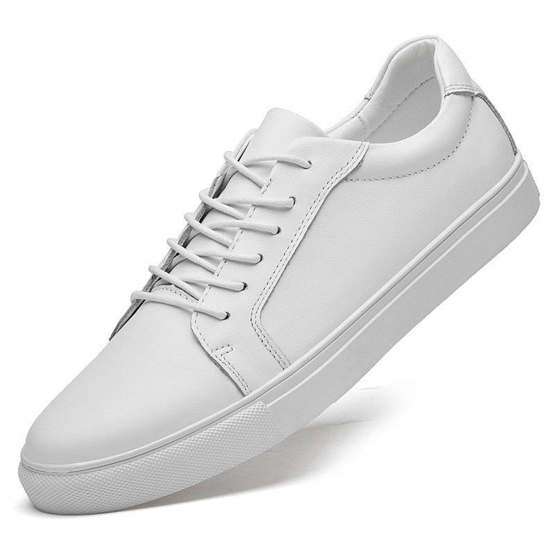 Chaussures Blanches pour Hommes Quatre Saisons Grande Taille Résistantes à l'Usure et Respirantes Bleu Tendance Polyvalentes Transport
