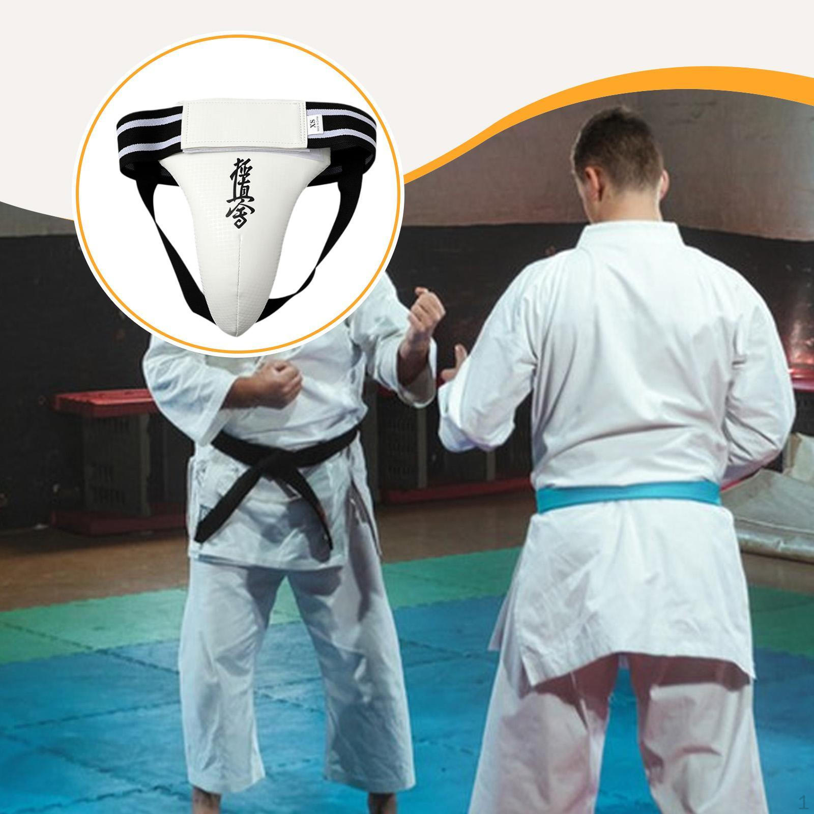 

Boxing Groin Protector Taekwondo Guard Lightweight Professional Crotch Jockstrap S