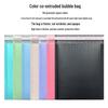 Black Long Bubble Self-Adhesive Clothing Bag with Thickened Co-Extruded Film Foam