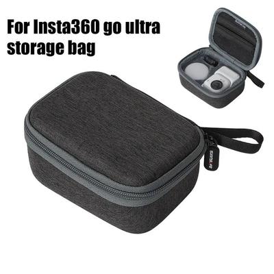 Portable Storage Bag Protective Dustproof Carrying Case Shockproof Anti-Scratch Mini Body Handbag for Insta360 GO Ultra