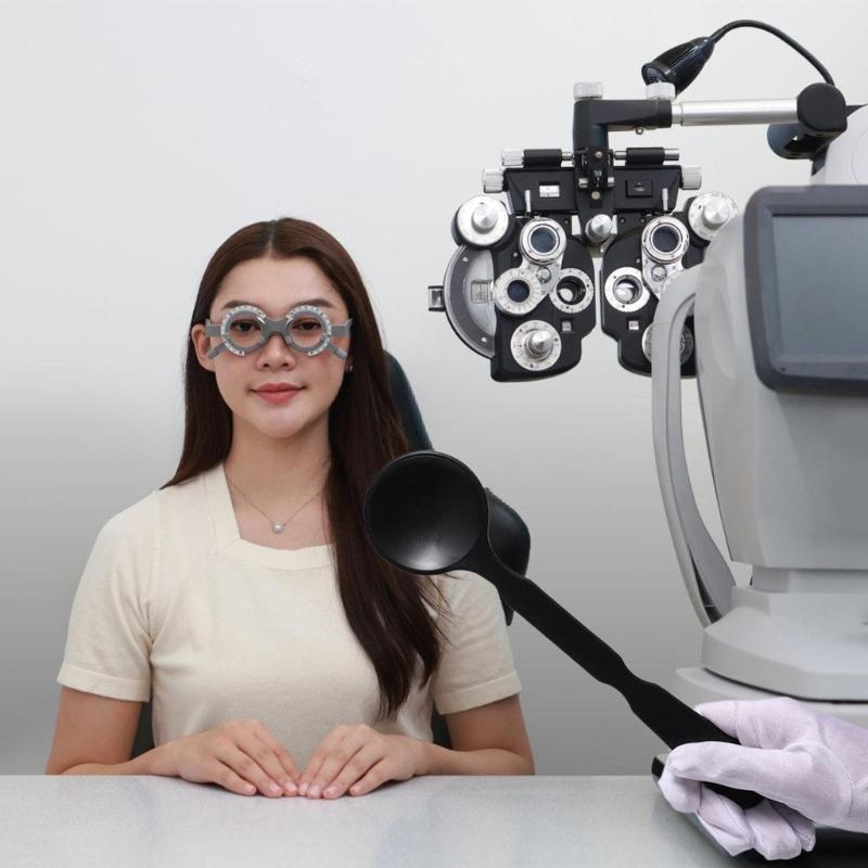 Precisions Optometry Accessory Eye Occluder Handheld Cover For Accurate Views Exams And Electrical Projects