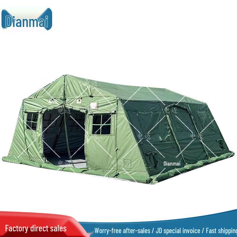 Jungle Green Insulated Framed Command Tent (30 sqm)
