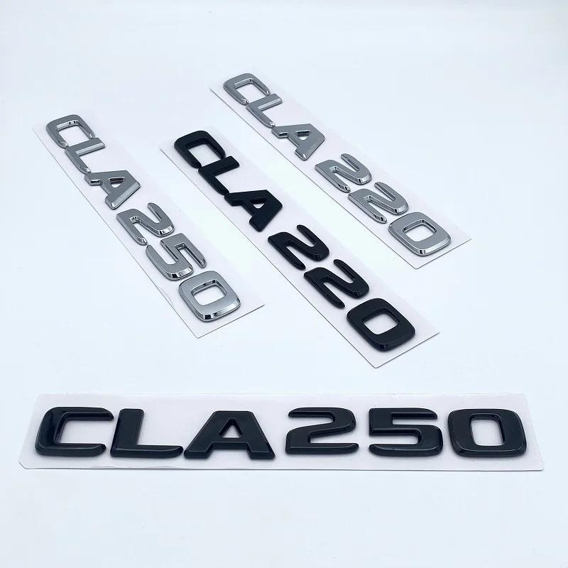 Litere 3D CLA180 CLA200 CLA220 CLA250 CLA260 4Matic Emblema ABS pentru Mercedes-Benz C118 W117 Aripă Mașină Portbagaj Logo Spate Autocolant