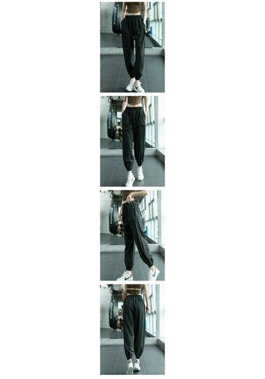 Women's Yoga Pants with Pockets - Quick Dry, Cuffed, Drapey Lantern Design