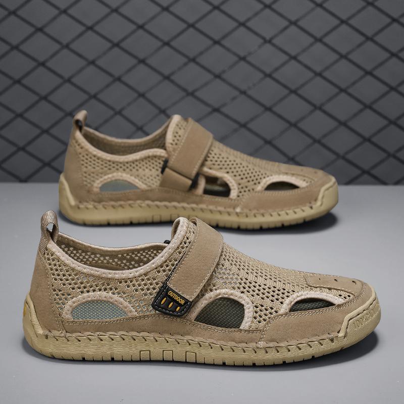 

Модные мужские сандалии CYYTL ручной работы, качественная обувь, летние дышащие, повседневные, для улицы, для хайкинга, модный роскошный дизайнерский спортивный сникерс для тенниса 46