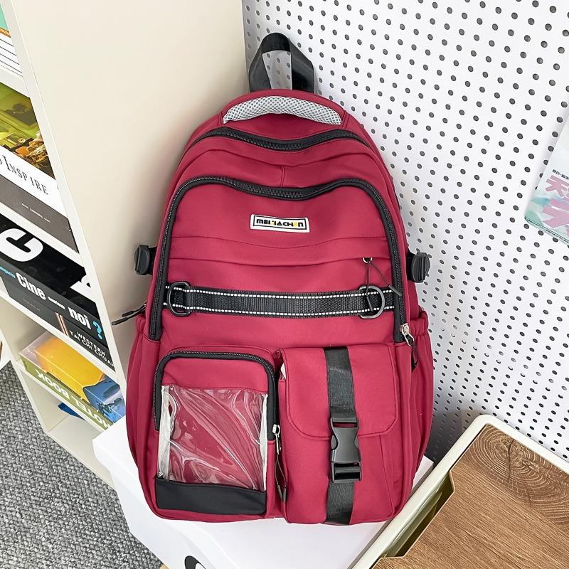 School bag new high value niche design backpack couple simple lightweight travel large capacity backpack