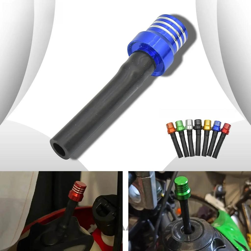 1PC Motorrad Gas Tankdeckel 2 Weg Ventile Entlüftungsschläuche Rohre Für Motocross ATV Quad Dirt Pit Bike Kraftstoff tank Entlüftungsrohr