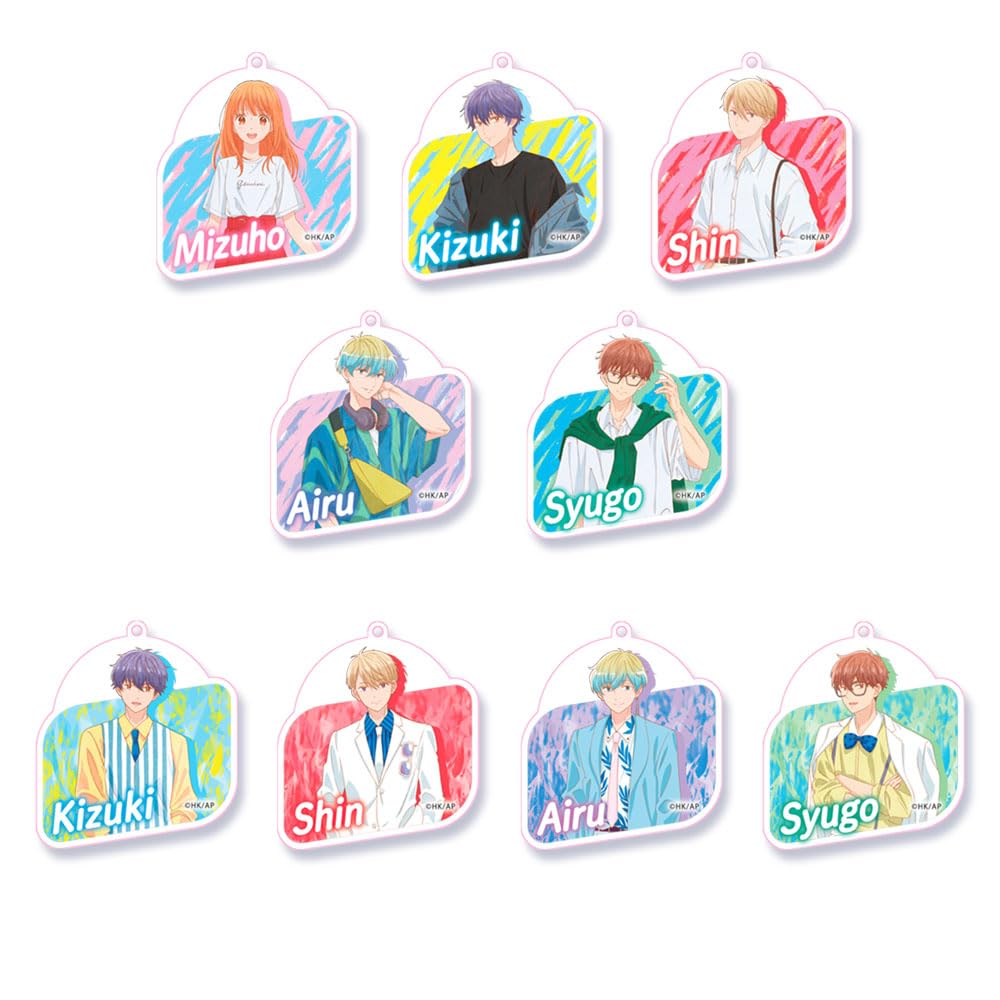 

Falling in Love Acrylic Keychain Box of 9 I m Anyway. [Blind]