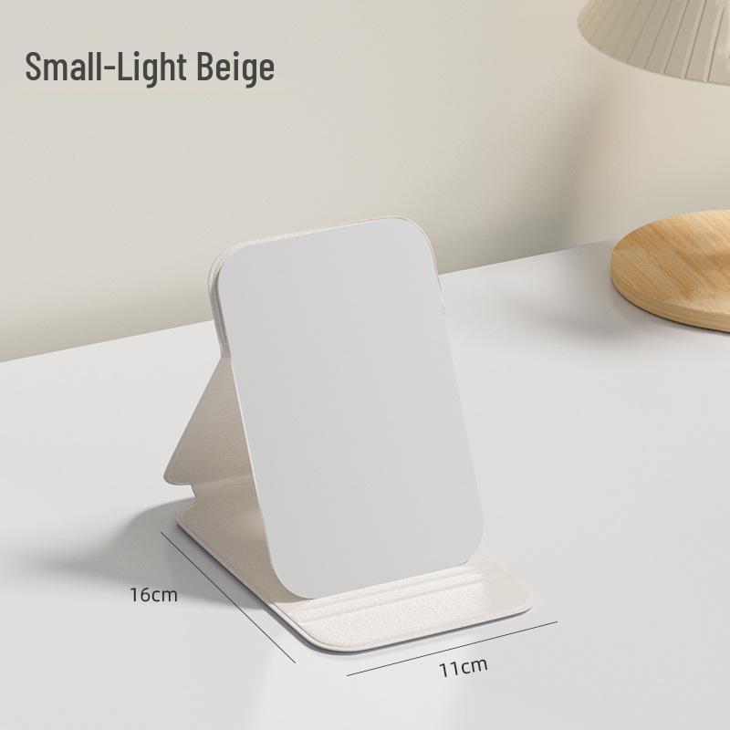 

Portable HD Folding Desktop Makeup Mirror for Students and Dorms