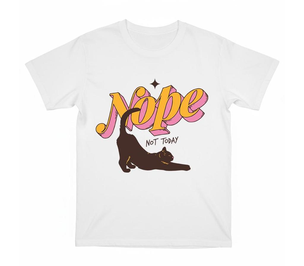 Nope Today Funny Cat Shirt •Cat Meme Shirt •Cat Lover Gift •Silly Cats Shirt •Silly Kitten Tshirt •Cute Kitten Tee •Cat Mom Dad Gift