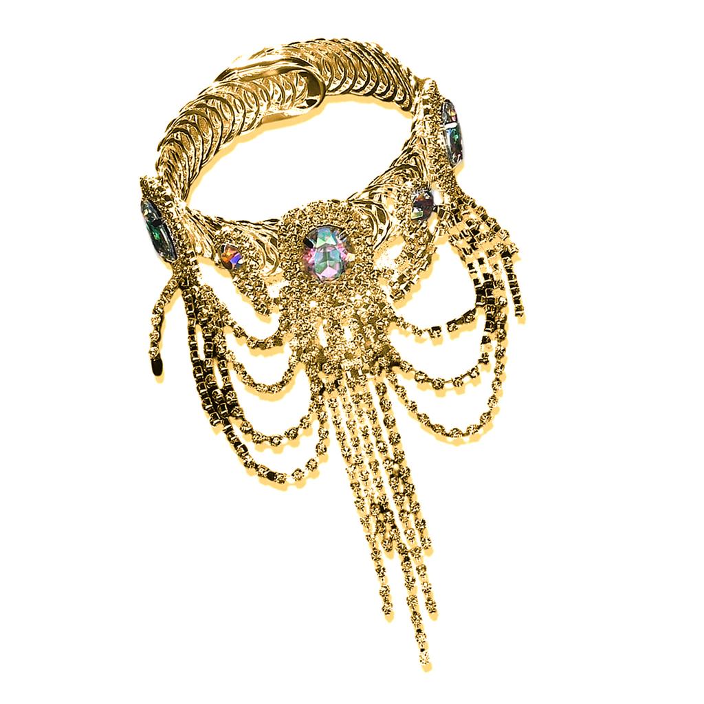 Quasten Armkette Mode Armreif Einzigartige Stile Armband Bauchtanz Armband für Frauen Elegantes Modeaccessoire