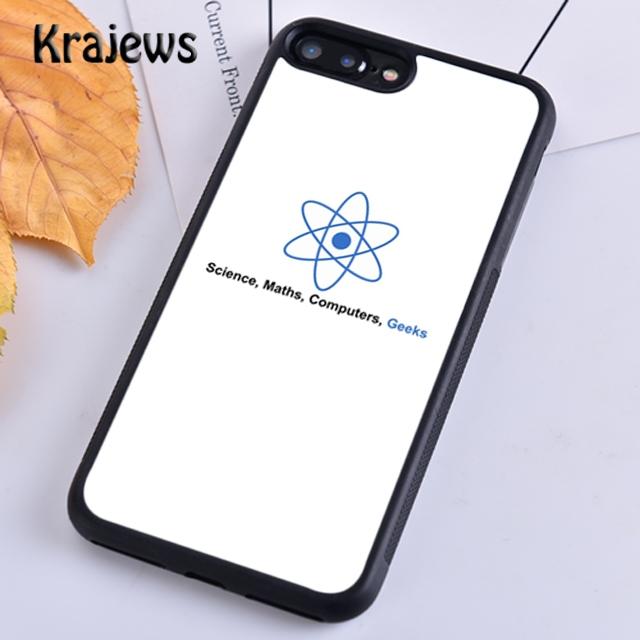Krajews Brains Geek Science Math Physics Formulas Phone Case Cover For iPhone 17 Air 16 15 14 plus 11 12 13 pro max
