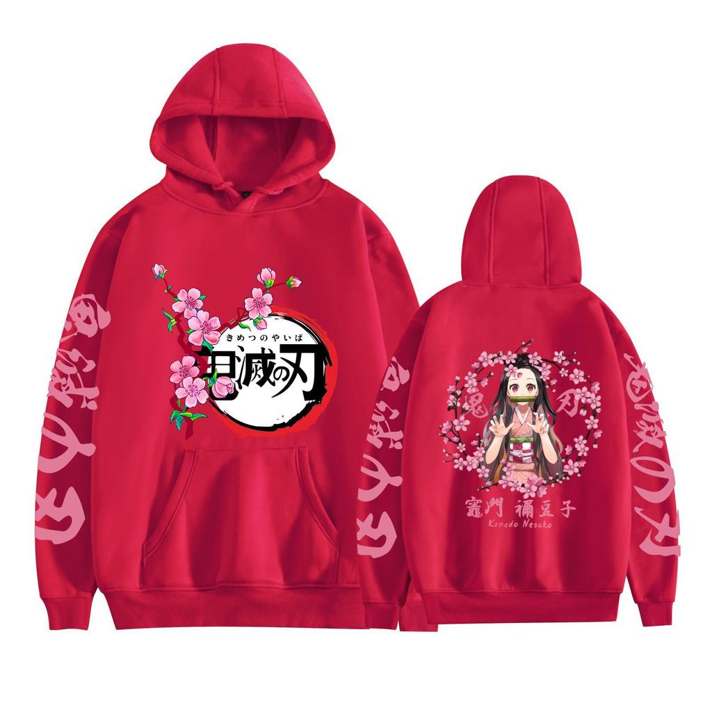 Japan cartoon comics Demon Slayer Print Hoodie  Unisex Fashion Hoodie