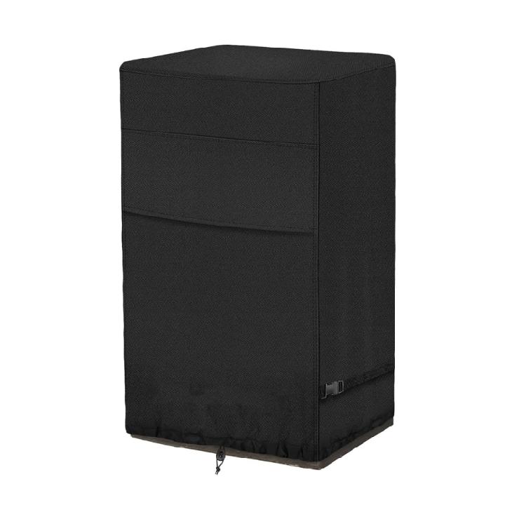 

Fire Pit Fire Column Cover 420D Tearproof Bottom Drawcord Windproof Protections 1 чорний