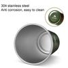 Yousheng 350ml Coffee Cup Heat Resistant Large Capacity Paint Treatment Stainless Steel Camping Milk Beer Cup Outdoor Supplies